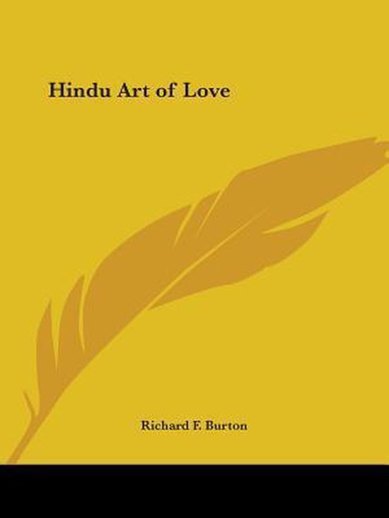 Hindu Art Of Love - cover
