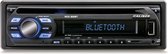 Caliber RCD122BT - Autoradio 4x 75W met Bluetooth® technologie, FM radio, CD, USB en SD - Zwart