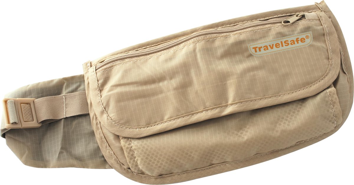 Travelsafe Moneybelt - Skin Waist Pouch - Beige