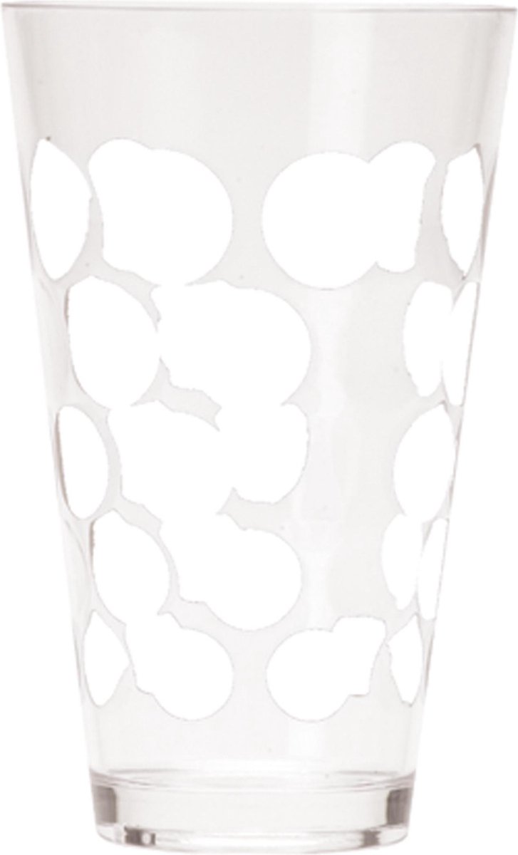 Zak! Designs Dot Dot - Drinkbeker - 20 cl - Wit