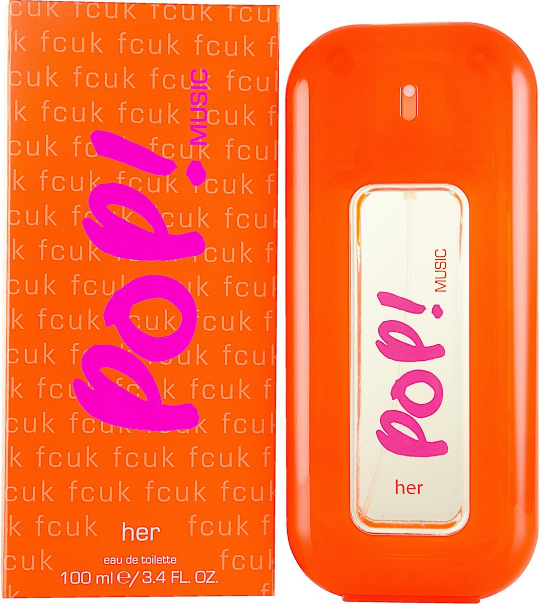 FCUK Pop Music for Woman - 100 ml - Eau de toilette