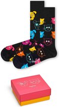 Happy Socks herensokken - kat en hond Gift Box -  Maat 36-40