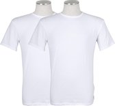 Calvin Klein - 2-pack Ronde Hals T-shirts Wit - S