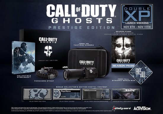 Cedemo Call of Duty : Ghosts - Edition Prestige Premium Allemand, Anglais,  Espagnol,... | bol.com