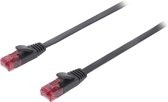 CAT6 UTP Netwerkkabel RJ45 (8/8) Male - RJ45 (8/8) Male 5.00 m Zwart