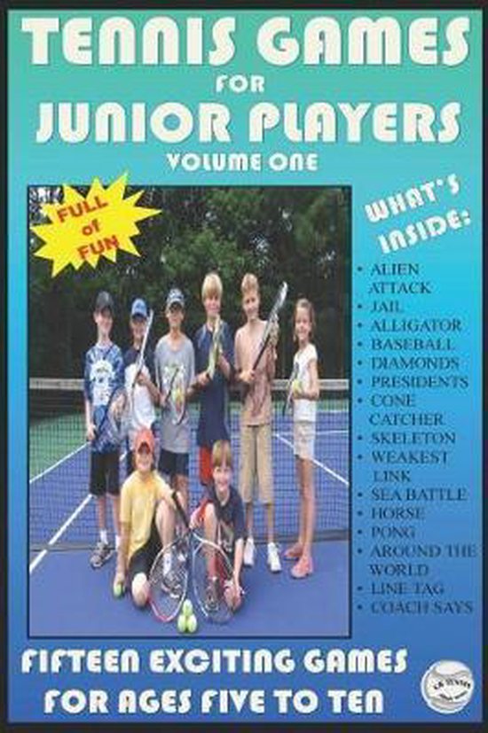 CB Tennis eBook- Tennis Games for Junior Players - cover
