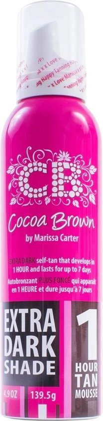 Cocoa Brown 1Hr Extra Dark Tan Mousse - 150 ml - Zelfbruiner