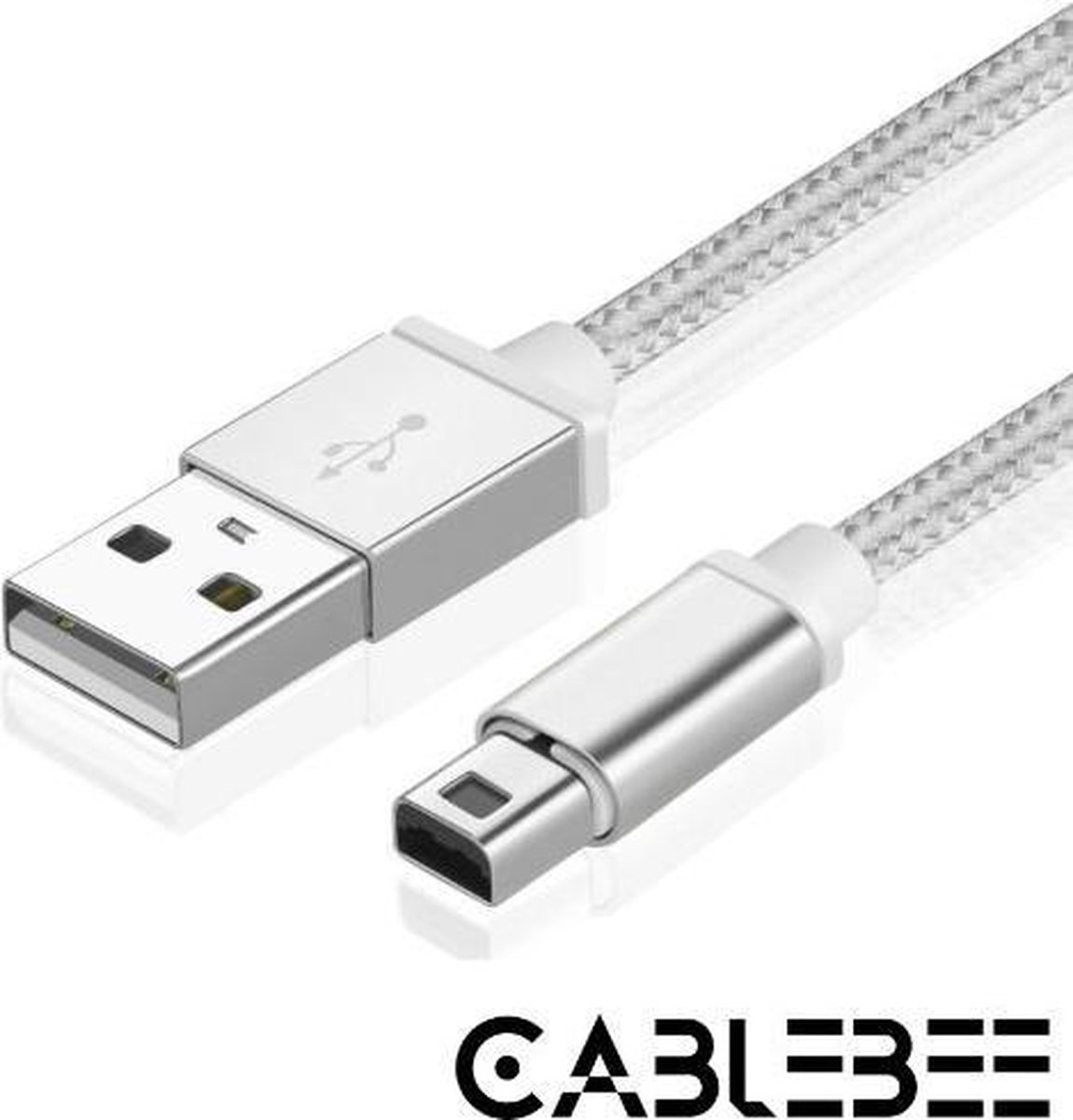 Cablebee USB lader voor Nintendo 2DS / 3DS / DSi - silver