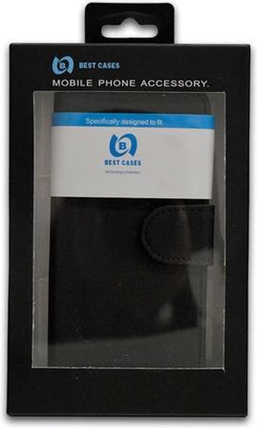 Coque Portefeuille Zwart Solid Book Type Cover pour HTC Desire 830