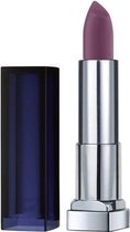 Maybelline Color Sensational Lipstick Mat - 885 Middernacht Merlot Rood
