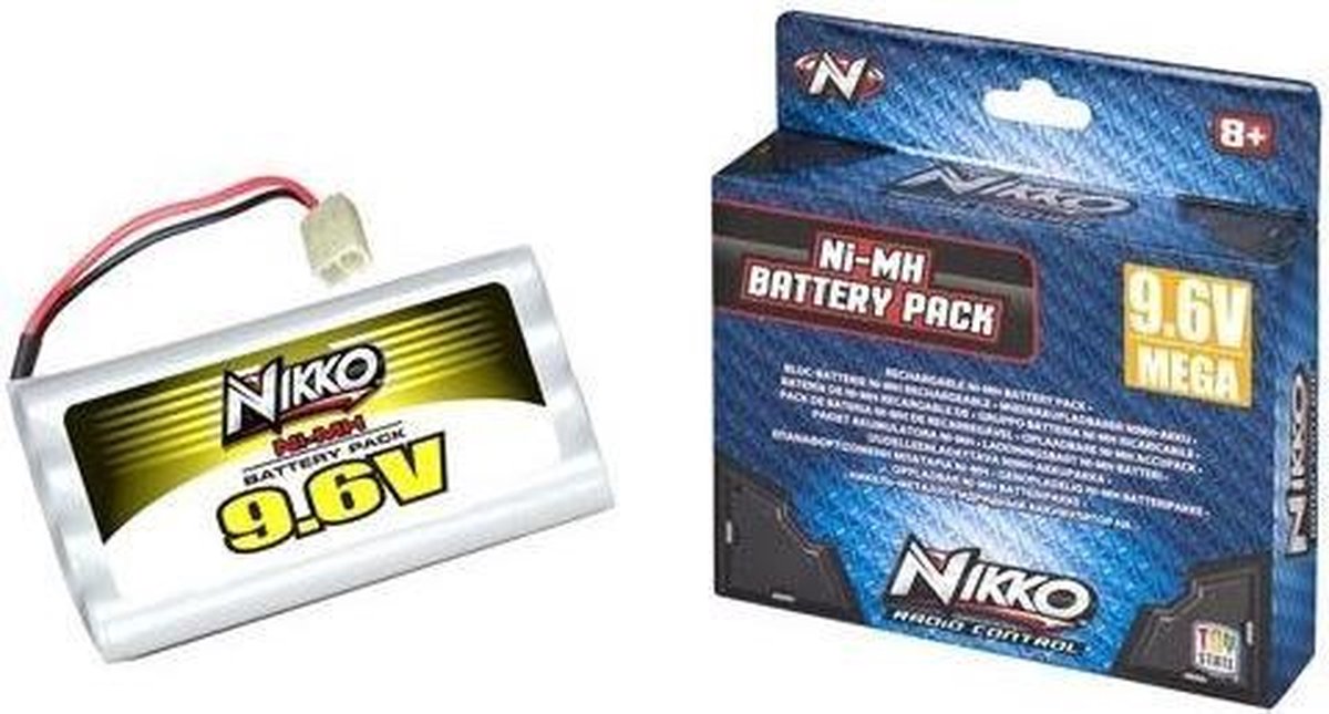 Nikko Mega Pack Ni-mh 9.6v Batterij | bol.com