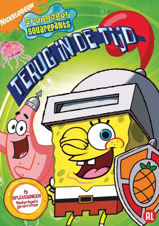 Cover van de film 'SpongeBob SquarePants - Terug In De Tijd'
