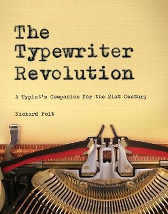 Boek cover The Typewriter Revolution van Richard Polt (Paperback)
