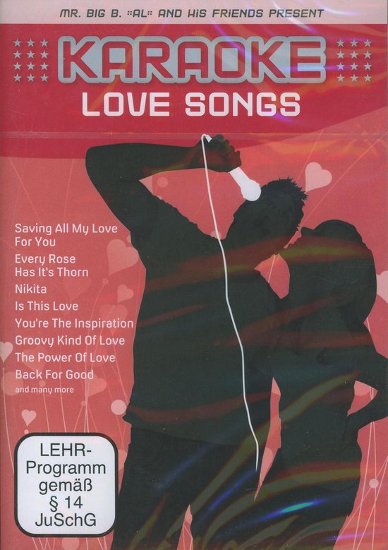 Karaoke Love Songs (Dvd) Dvd's