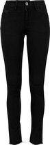 Urban Classics Skinny jeans -S- Cut Knee Zwart