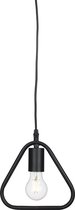Pendel hanglamp CAPRI - triangel model - E27 max 40W - zwart