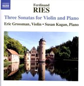 Grossman, Eric - Kagan, Susan - Three Sonatas For Violin And Piano (CD)