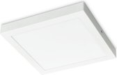 Prolight LED Plafondlamp - Plafonnière - Vierkant - Warm Wit Licht - 24W - 1680 Lumen