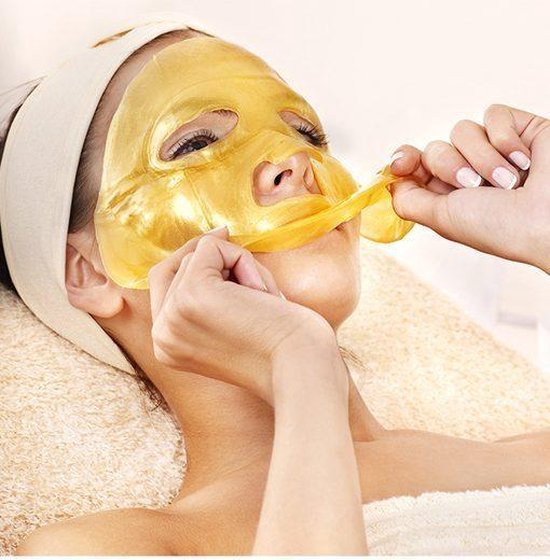 Gouden collageen gezichtsmaskers - 5 stuks | bol.com