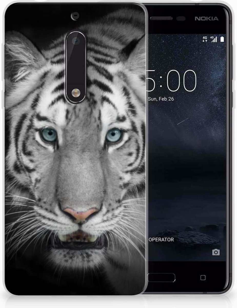 Nokia 5 TPU Hoesje Tijger