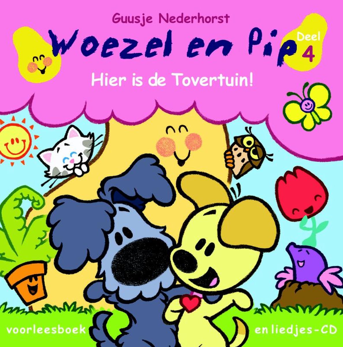 Woezel En Pip 4 Hier Is De Tovertuin Met Dvd, Guusje Nederhorst |  9789079738014 | Boeken | bol