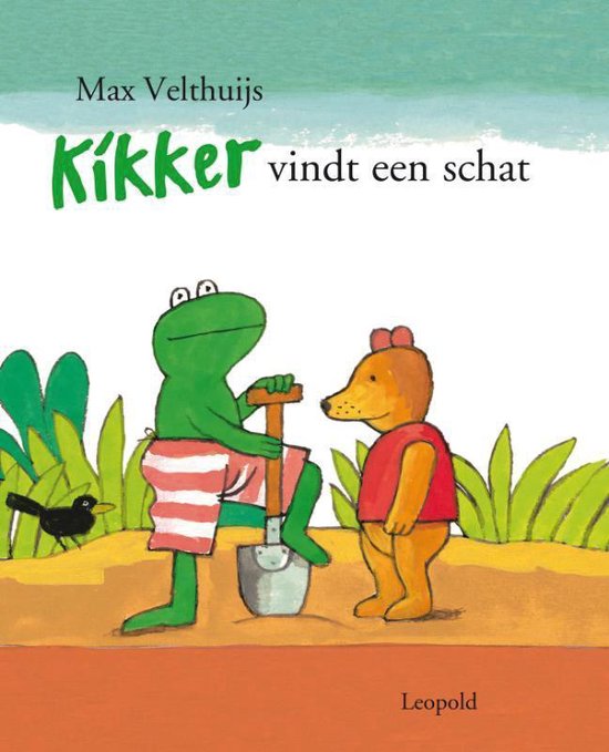 Cover van het boek 'Kikker vindt een schat'