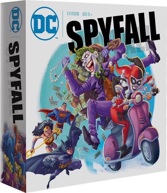 Thumbnail van een extra afbeelding van het spel Asmodee DC Spyfall - EN