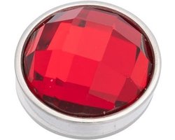 iXXXi-Jewelry-Top Part Facet Red-Zilver-dames--One size
