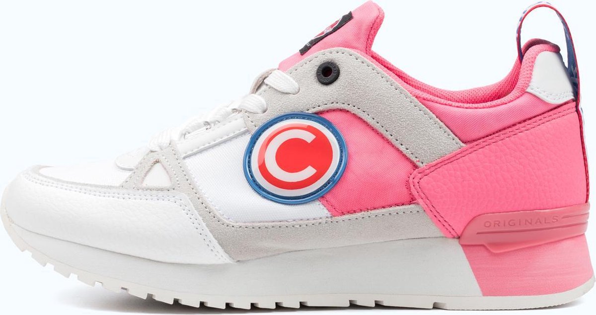 Colmar Originals SUPREME MACRO O. by. O. 211 Sneakers laag Damesschoenen Wit Roze