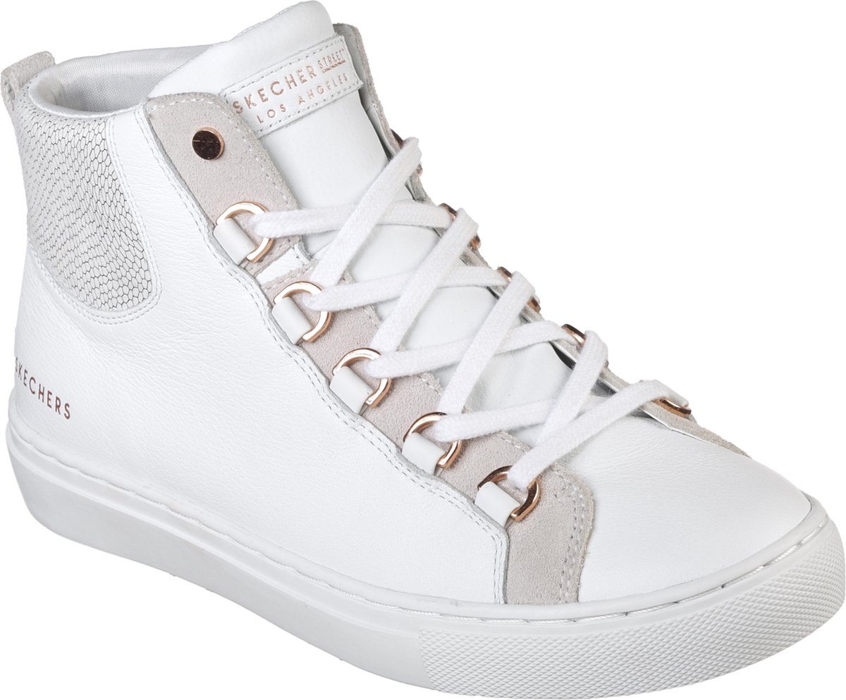 Skechers Sneakers Dames SIDE STREET-CORE-SET HI - 73581 WHT White | bol.com
