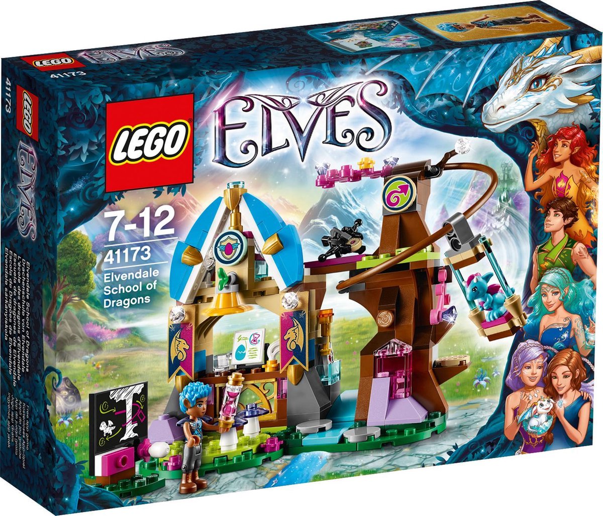 LEGO Elves Elvendale Drakenschool - 41173 | bol.com