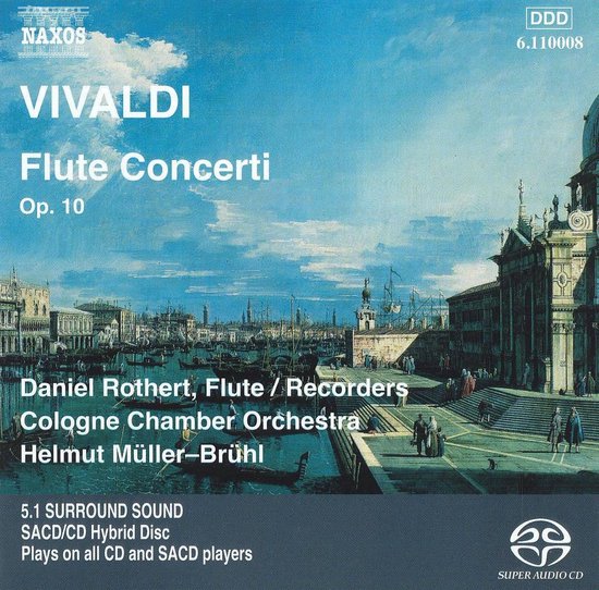 Vivaldi Flute Concerti Op. 10, Daniel Rothert Muziek bol