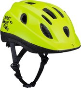 BBB Cycling Boogy Kinderhelm Fiets - Fietshelm Kinderen - Sporthelm Kind - Maat M - Glanzend Neon Geel - BHE-37