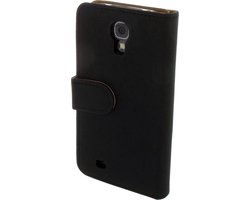 Samsung Galaxy S4 Hoesje met Opbergvakjes Zwart