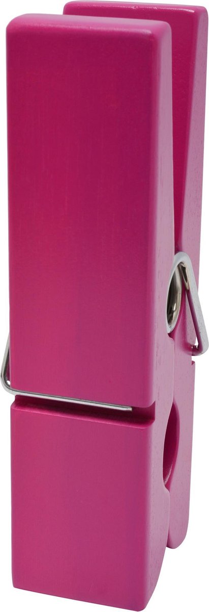B!organised Mega Wasknijper Roze FSC Hout 20x5x7cm
