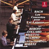 Bach/Concerto For 3 & 4 Pianos