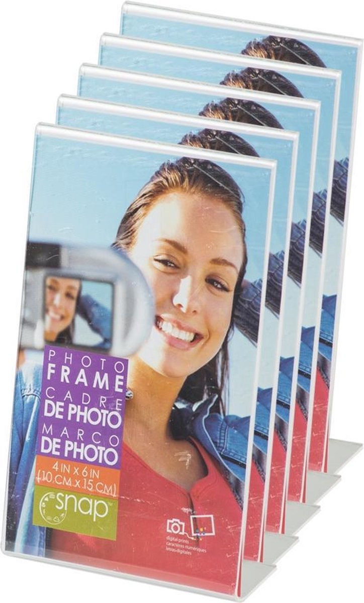 ZEP - Cadre photo en plexiglas Acrylique vertical pour format photo 13x18 -  730157