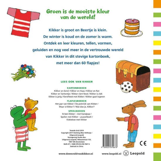Het grote flapjesboek van Kikker - Max Velthuijs
