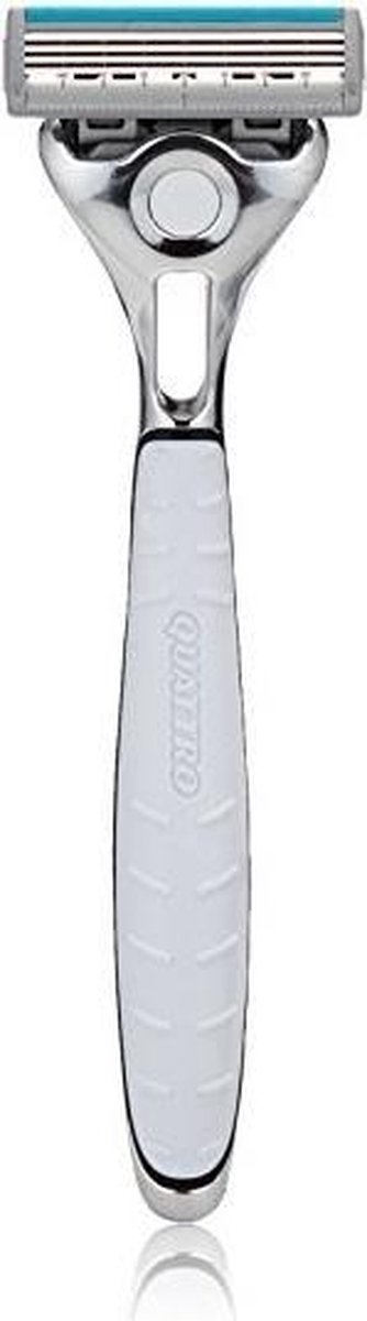 Wilkinson Scheermesjes - Quattro Titanium Sensitive 4 stuks + Houder