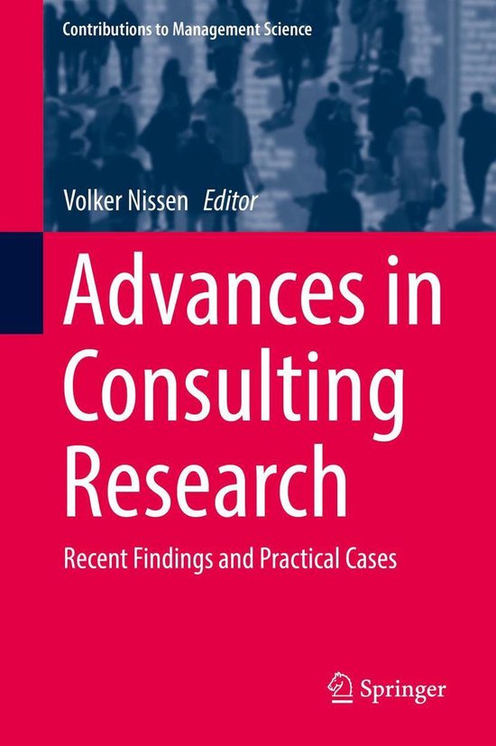 Contributions to Management Science - Advances in Consulting ... - cover