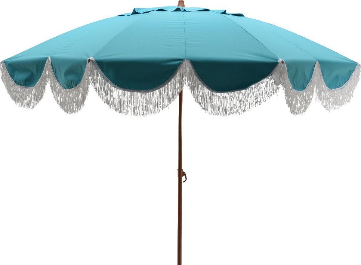 erosie Voorloper ego Parasol Sculpture Aqua 200 cm | bol.com