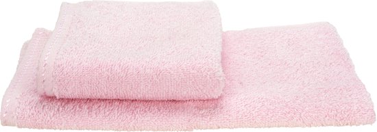 ARTG® Towelzz - Gastenhanddoek - 30 x 50 cm - Lichtroze - Light Pink - Set 10 stuks