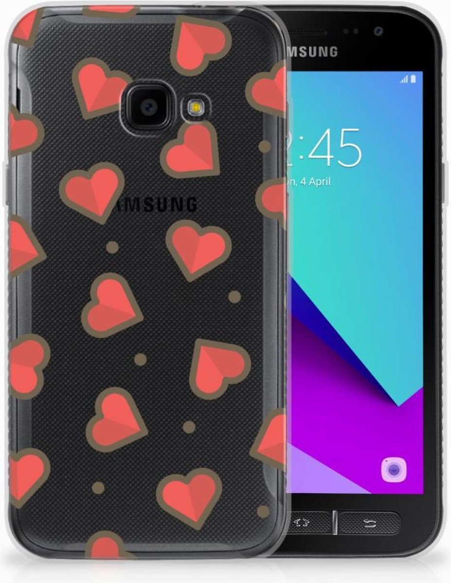 Samsung Galaxy Xcover 4 | Xcover 4s TPU bumper Hearts
