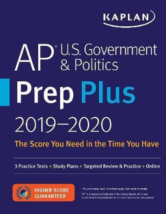 AP U.S. Government & Politics Prep Plus 2019-2020 - cover