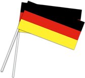 Witbaard - Zwaaivlaggetjes - Duitsland - 50st.