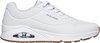 Baskets Homme Skechers Uno Stand On Air - Blanc - Taille 48,5