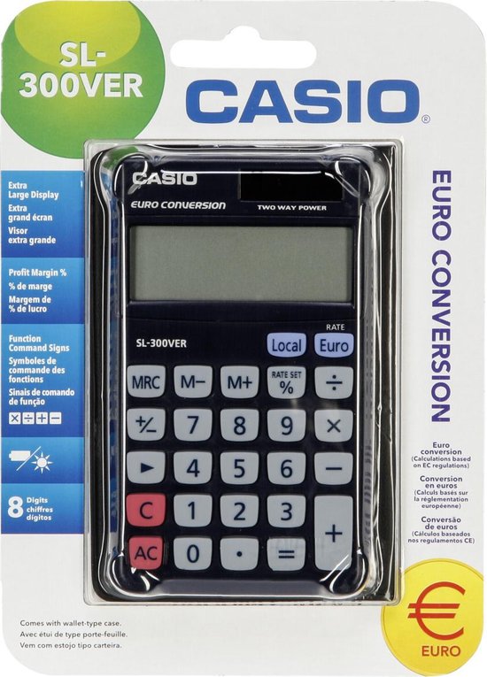 Casio SL-300VER - Calculatrice de bureau | bol.com