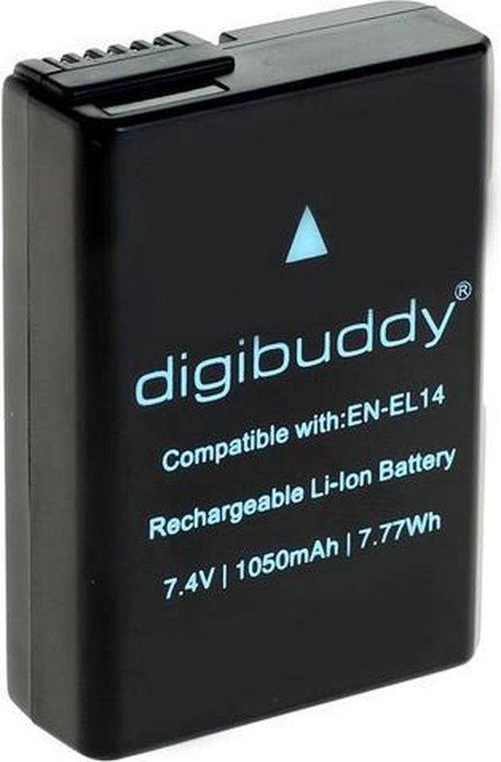 Digibuddy Camera-accu EN-EL14 voor Nikon