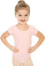 Elowel Roze  Meisjes Gymnastiek/Turnpakje Met Korte Mouwen 92-104