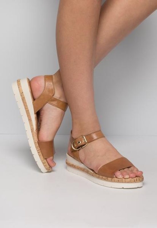 Tamaris Sandalen cognac | bol.com